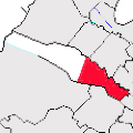 Select to view Hanover County's location in 1742 Virginia Colony