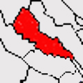 Select to view King William County's location in 1728 Virginia Colony
