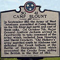 Click for Camp Blount marker photo
