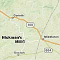 Click for Hickman's Mill location map
