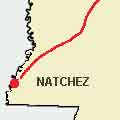 Click for Natchez Trace map