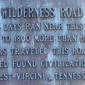Click for Wilderness Road plaque