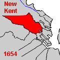 Select to view New Kent's location on a 


















































































map of 1654 Virginia counties