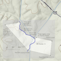 Select to view 80 acre tract on topo map