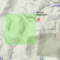 Select to view modern topographic map